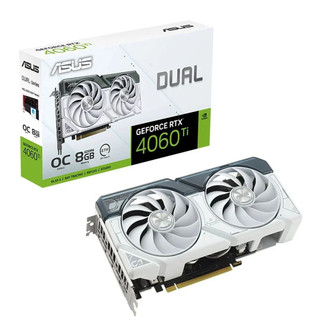 Card màn hình vga asus dual geforce rtx 4060 ti white oc 8gb gddr6