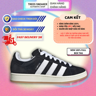 [CHÍNH HÃNG] Giày thể thao ADI.DAS CAMPUS 00s BLACK WHITE GUM HQ8708 Full Box Tag Auth