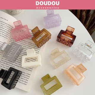 Phụ kiện kẹp tóc xinh Doudou Cặp tóc Địch Lệ Nhiệt Ba Kẹp càng cua Hàn Quốc cỡ nhỏ cho nữ thời trang ZJ027
