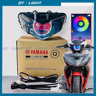 Bi cầu led m10 light lên sẵn cho exciter 2019, mx king 150