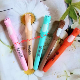  Bút Leta gấu 001 ngòi kim tinh êm trơn dễ viết bút luyện chữ leta gấu bút luyện chữ học sinh tiểu học leta gấu 001 