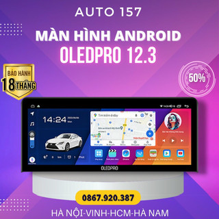 Màn hình dvd android ô tô oledpro premium 12.3 inch hàng chính hãng cao cấp bảo hành 18 tháng