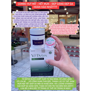 Trà giảm cân yo slim & yo detox - tường vy