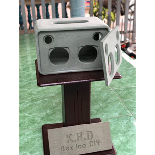 Box thô 35x24x20 cạnh bo tròn R30 - Cấu hình Boombox 2