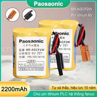 Pin fanuc panasonic br-agcf2w 6v a98l-0031-0011 6v lithium