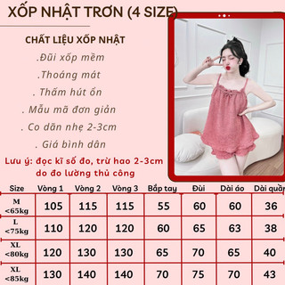 Đồ Bộ Xinh (Có Bigsize), Đồ Ngủ Nữ 2 Dây Dễ Thương Chất Liệu Thun Tăm Lạnh Jerry Home