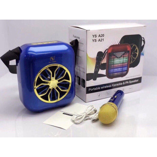 Loa karaoke Bluetooth Ys A20 kèm 1 Mic với chất âm nghe và hát cực hay
