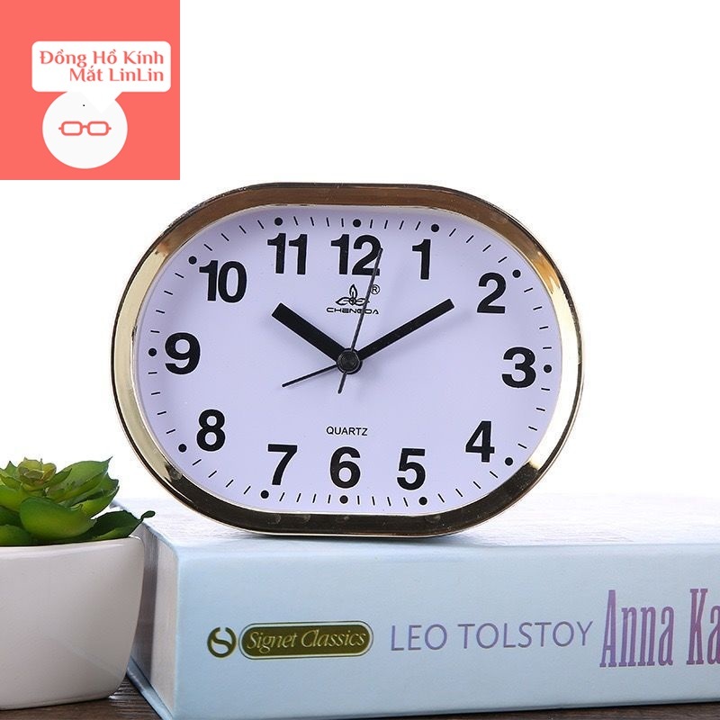 [Khai Trương - Siêu Rẻ]  ĐỒNG HỒ BÁO THỨC ĐỂ BÀN mẫu tối giản để bàn bàn học 13.5 x 10.5 x 4,5 cm