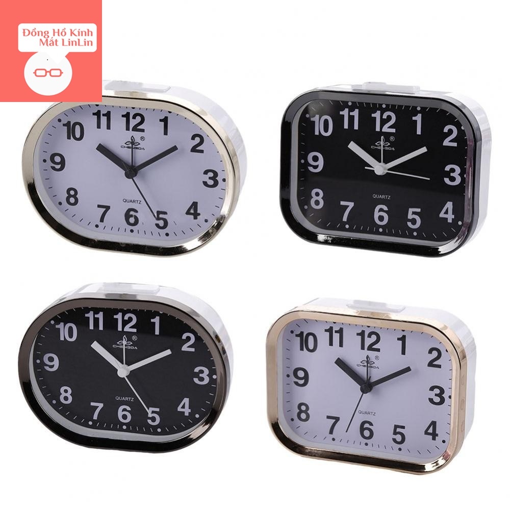 [Khai Trương - Siêu Rẻ]  ĐỒNG HỒ BÁO THỨC ĐỂ BÀN mẫu tối giản để bàn bàn học 13.5 x 10.5 x 4,5 cm