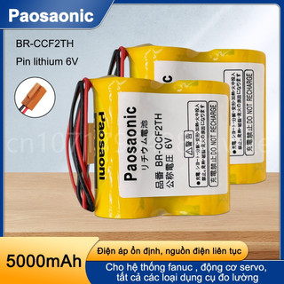 Pin panasonic br-ccf2th fanuc 6v lithium 5000mah dùng cho máy cnc fanuc - mới 100%