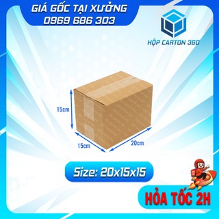 20x15x15 Hộp carton đóng hàng