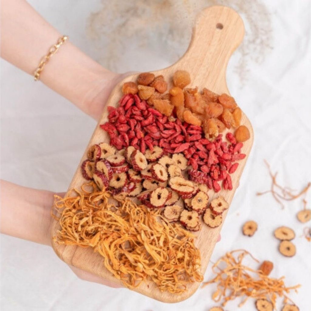 Trà Đông Trùng Hạ Thảo Tứ Vị, Trà Thảo Mộc Giúp Đẹp Da, Bồi Bổ Sức Khỏe Tăng Cường Sinh Lý