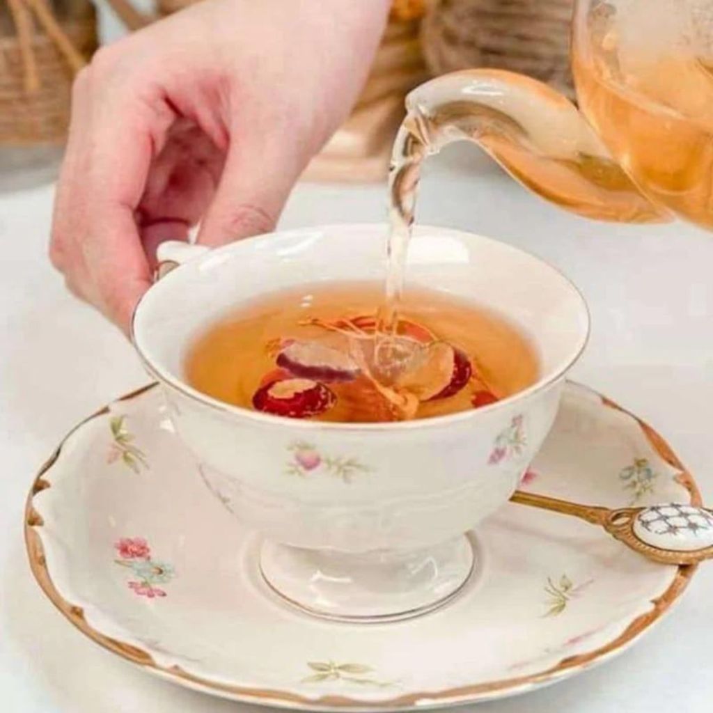 Trà Đông Trùng Hạ Thảo Tứ Vị, Trà Thảo Mộc Giúp Đẹp Da, Bồi Bổ Sức Khỏe Tăng Cường Sinh Lý