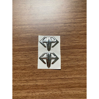 Cặp Logo Air Blade mạ crom màu bạc_Decal