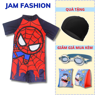 Đồ bơi bé trai siêu nhân nhện đáng yêu cao cấp cho bé từ 1 tuổi tới size đại