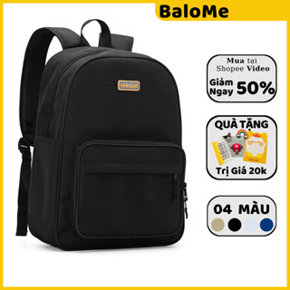 Balo Nam Nữ Thương Hiệu BaloMe Kiểu Dáng Basic Đi Học Đi Chơi Mã BM02