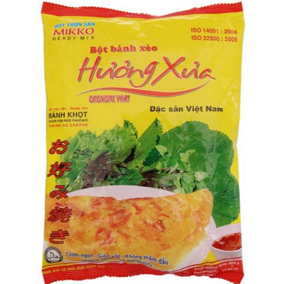 Bột bánh xèo, bánh khọt Hương Xưa 500gr/gói
