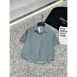 Sơ Mi Bò Crt Thêu 7587