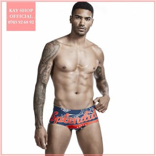 Quần bơi nam boxer cao cấp SEOBEAN - Bikini nam thể thao màu sắc đi bơi đi biển BKNSB803