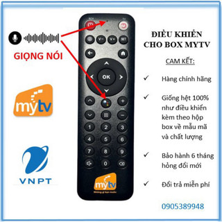 Điều khiển remote MyTV giọng nói voice VNPT
