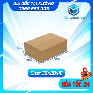 30x20x10 Hộp carton đóng hàng