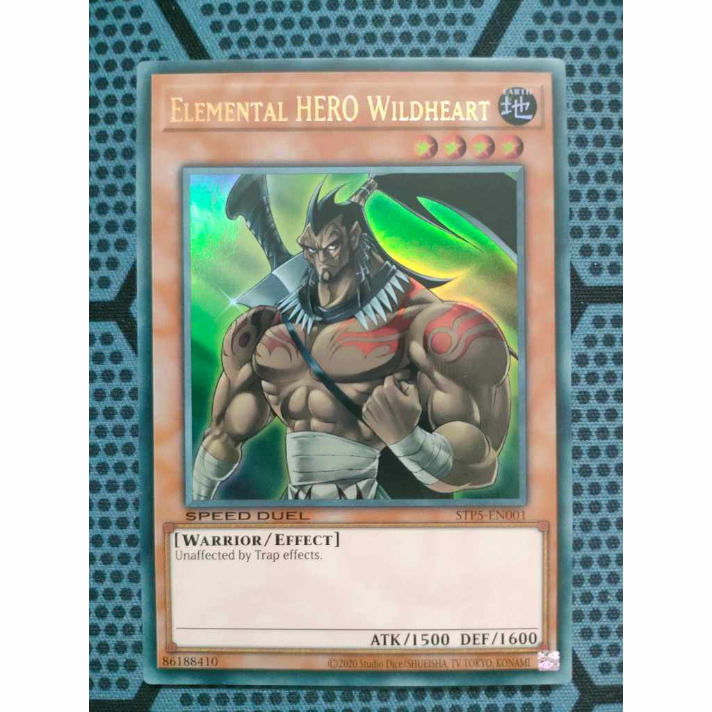 Bài yugioh speed duel - Elemental HERO Wildheart - Speed Duel: Tournament Pack 5 (STP5)