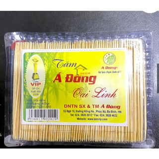 Tăm tre xỉa răng Á Đông, tăm tre nhọn 2 đầu sỉa răng