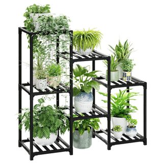 Kệ để chậu hoa, kệ sắt kê chậu cây cảnh, trong nhà và ngoài trời 5 tầng chỗ đặt