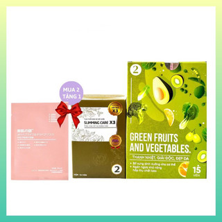 Detox Trà thảo mộc Slim X3 tặng kèm Detox
