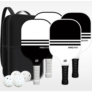 Vợt Pickleball SINSHAM Tặng Kèm Bóng Và Túi Đựng, Vợt Sợi Thủy Tinh Chơi Pickleball Cao Cấp Được Hoa Kỳ Chứng Nhận