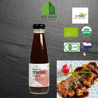 Sốt Teriyaki Hữu Cơ Chính Hãng Lumlum Organic Teriyaki Sauce 200ml - Sốt Teriyaki Organic