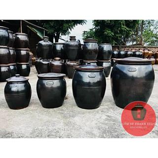 Hũ Đựng Gạo Đa Năng Bát Tràng - Muối Dưa, Đựng Rượu, Trồng Cây Dung Tích 50L(40KG)