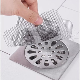 Lưới lọc rác chống tắc nghẽn cống thoát nước, miếng dán chặn rác cống thoát sàn nhà tắm bồn rửa chống côn trùng