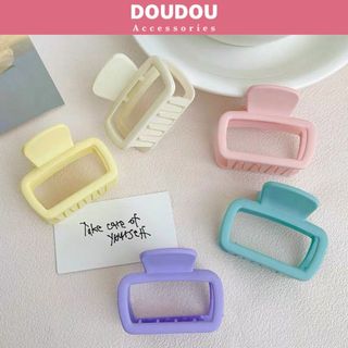 Kẹp tóc càng cua Doudou Kẹp gắp tóc Kẹp càng cua Cặp tóc nữ tone kẹo ngọt phong cách Hàn Quốc ZJ093