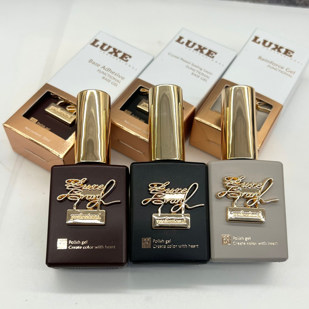 Base top LUXE Chính Hãng, Cứng móng LUXE Chính Hãng 20ml - Chính Hãng 100%