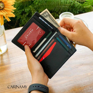 Ví da Verzip2 Handcrafted Wallet - Đen