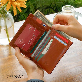 Ví da Verzip2 Handcrafted Wallet - Đen
