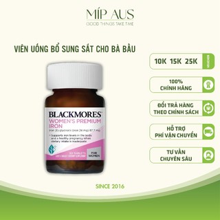Viên Sắt Cho Bà Bầu - Blackmores Pregnancy Iron (30 viên)