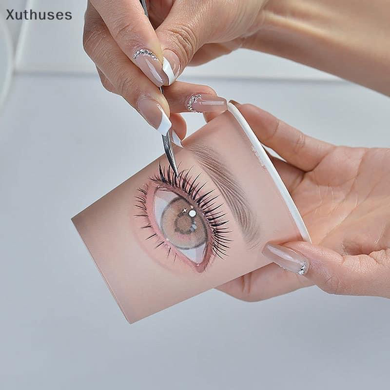 Sét 10 chiếc cốc tập nối mi - mi douyin - mi đa tầng