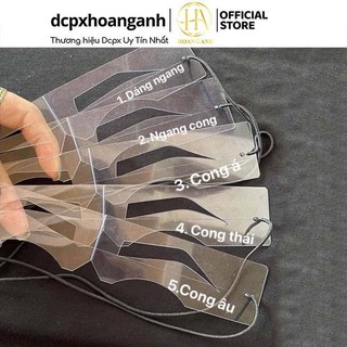 Bộ khung vẽ chân mày 5 dáng Vietlip Vẽ khung chân mày - H051