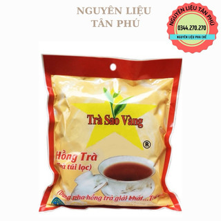 Hồng trà túi lọc sao vàng - pha chế trà trái cây, trà sữa