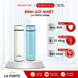Bình giữ nhiệt Special La Fonte Thép không gỉ SUS304 - MORIITALIA 180749 / 180756