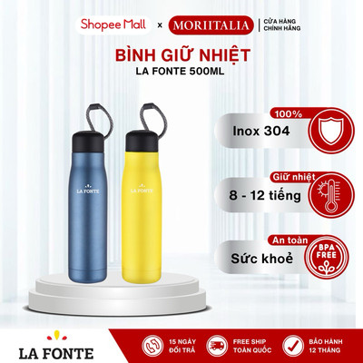 Bình giữ nhiệt La Fonte 002332, Dung tích 500ml, Thép không gỉ SUS304