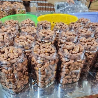 500gram hạt điều rang muối nguyên hạt loại b