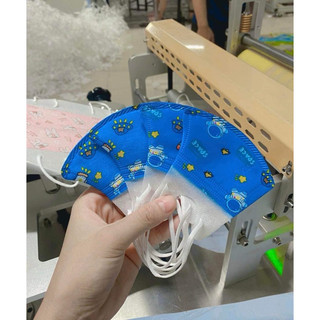 [10 chiếc] Khẩu trang 5D lụa cao cấp cho bé 0-2 tuổi