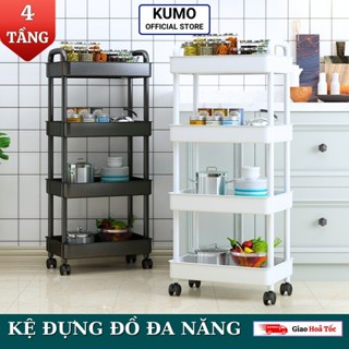 Kệ Đựng Đồ Đa Năng 4 Tầng , Xe Đẩy Spa Lắp Đặt Dễ Dàng có bánh xe đẩy chuyên dụng 686