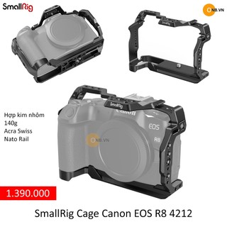 Small cage khung bảo vệ canon eos r8 4212 new 2024