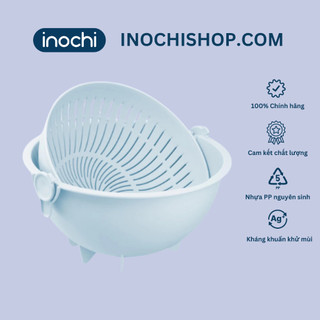 Bộ thau rổ xoay đa năng 28cm Inochi