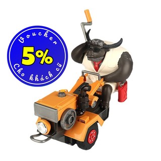Đồ chơi chú trâu lái máy kéo mới nhất 2023