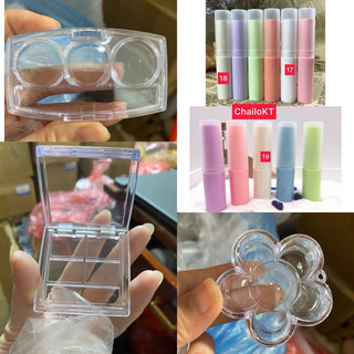 Khay son 5 ngăn, vỏ đựng son dưỡng,